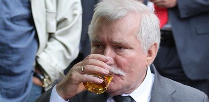 Wałęsa nie lubi whisky