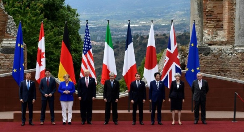 The G7 leaders recently held talks in the Sicilian town of Taormina