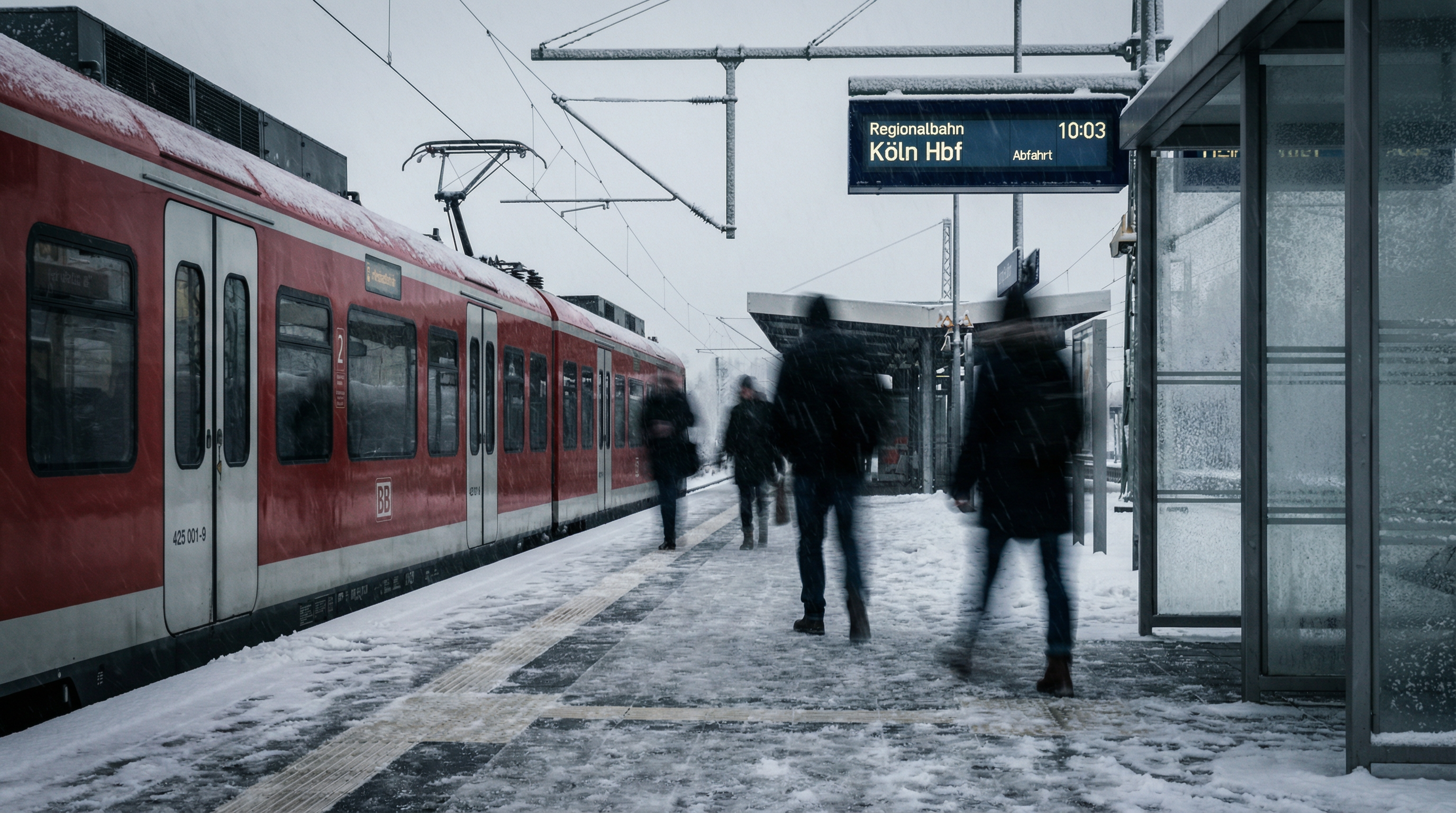 Trotz Schnee und Eis: Bahn muss bei Verspätungen weiterhin zahlen