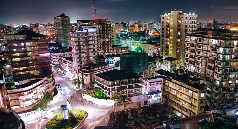 Dar es Salaam at night. (Timbuktu Travel)