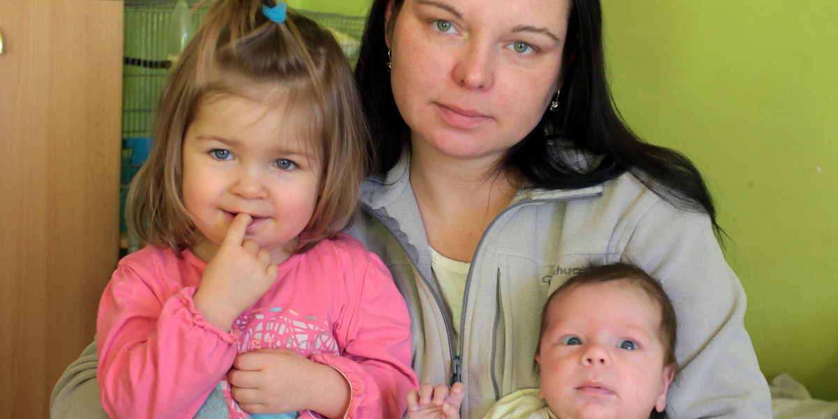 Katarzyna Stańczak, mama Natalki (2 l.) i Olafka (2 mies.)