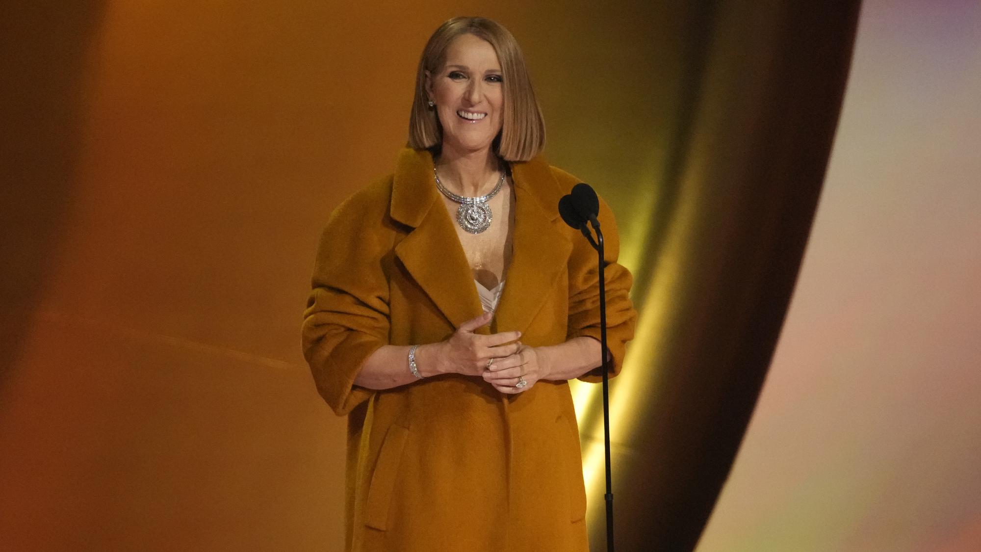 66. ročník odovzdávania cien Grammy - Céline Dion.