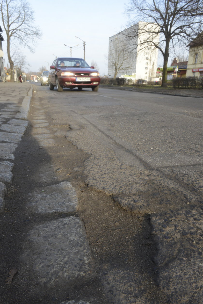 Główna droga na Zakrzowie