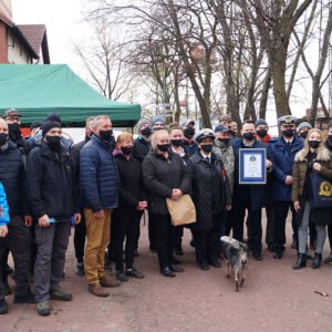 W Świnoujściu zawisła największa flaga