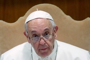 Pope Francis leads the opening of the Italian Episcopal Conference at the Vatican