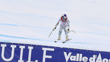 Alpejski PŚ: Lindsey Vonn przeprosiła za wideo, na którym niszczy młotkiem nartę