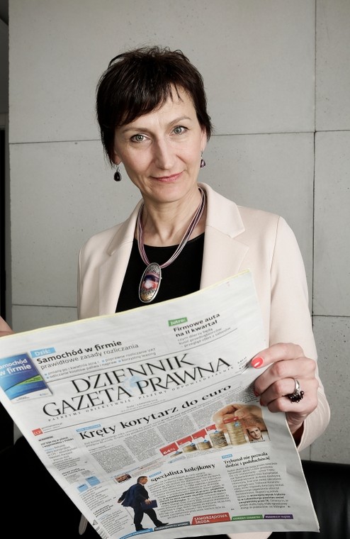 Okładka Gazety Prawnej z grudnia 1995 roku.