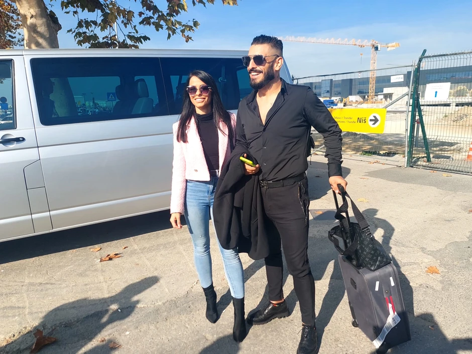 Darko Lazić sa devojkom