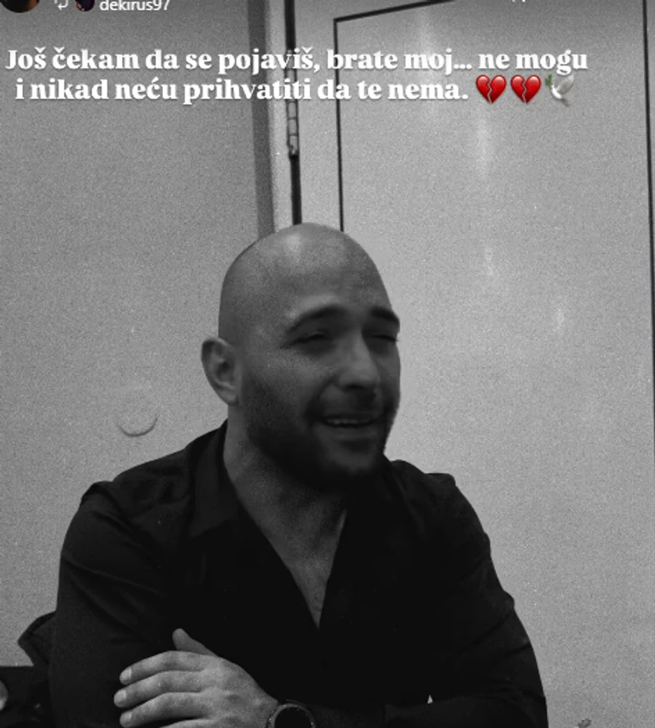 Darko Lazić slomljen zbog smrti brata