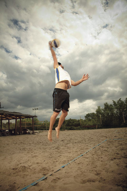 Ćwicz jak siatkarz plażowy