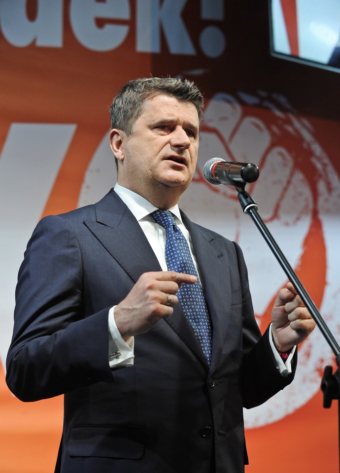 WARSZAWA WYBORY PREZYDENCKIE SZTAB PALIKOT (Janusz Palikot)