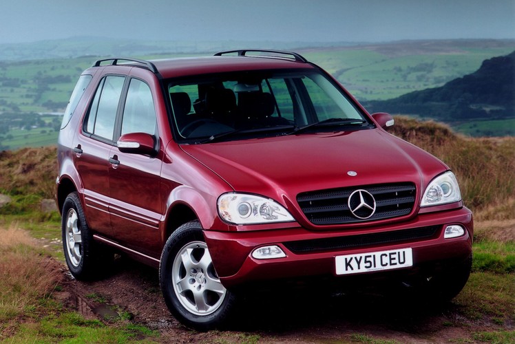 Mercedes klasy M (ML) - 78. miejsce w kategorii aut 11 letnich