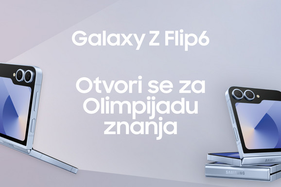 OTVORI SE ZA OLIMPIJADU ZNANJA! Pobedi u kvizu i osvoji novi Galaxy Z Flip6