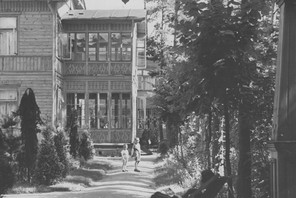 Pensjonat Abrama Gurewicza w Otwocku, lata międzywojenne.