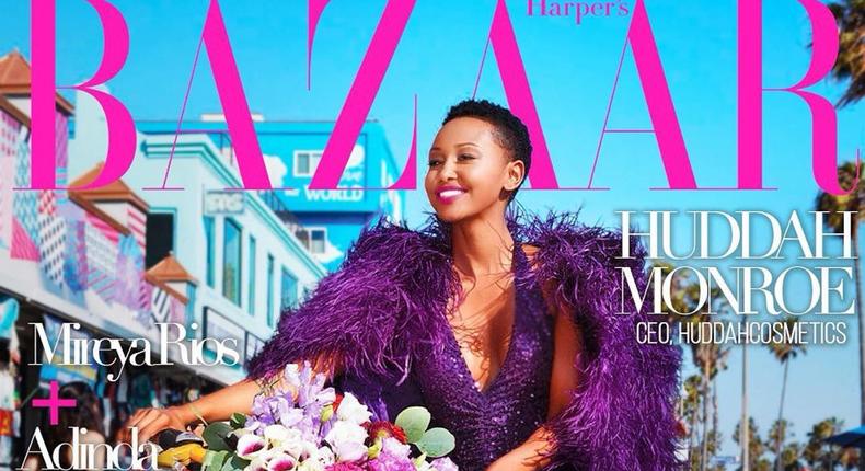 Huddah Monroe lights up Twitter as she gets featured on US Magazine