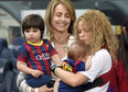 Shakira z dziećmi i mamą Gerarda Pique