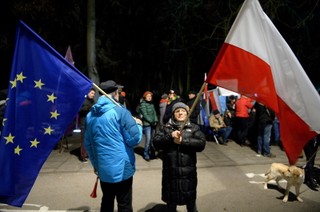 Protest Partii Razem pod KPRM: 7 dni na pewno, możliwe przedłużenie