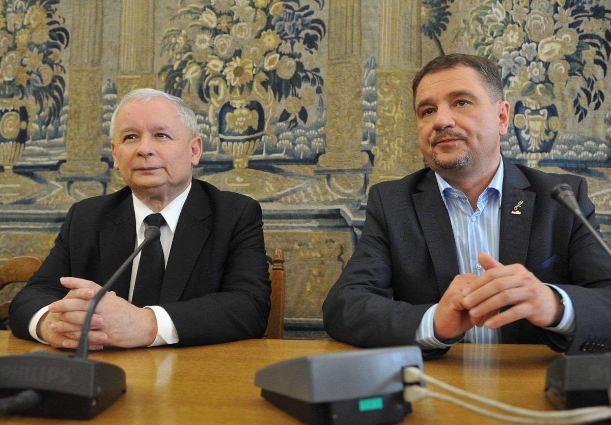 Piotr Duda i Jarosław Kaczyński