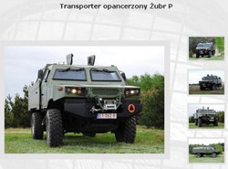 Nowy sprzęt dla armii. Pancerny żubr to polski patent!
