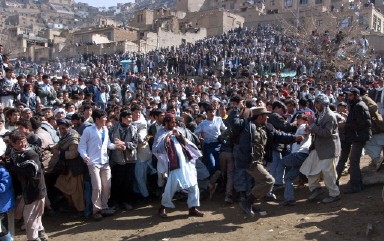 AFGHANISTAN-NEW-YEAR-POLE