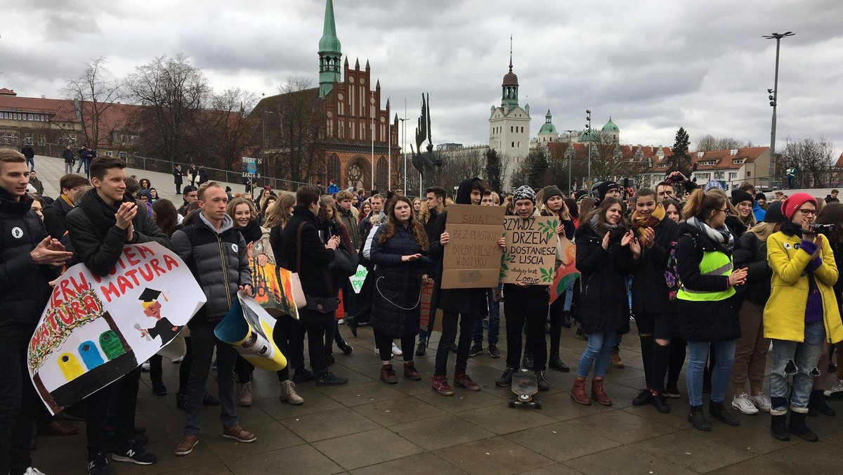 Szczecin: Młodzieżowy Strajk Klimatyczny organizuje kolejny protest 