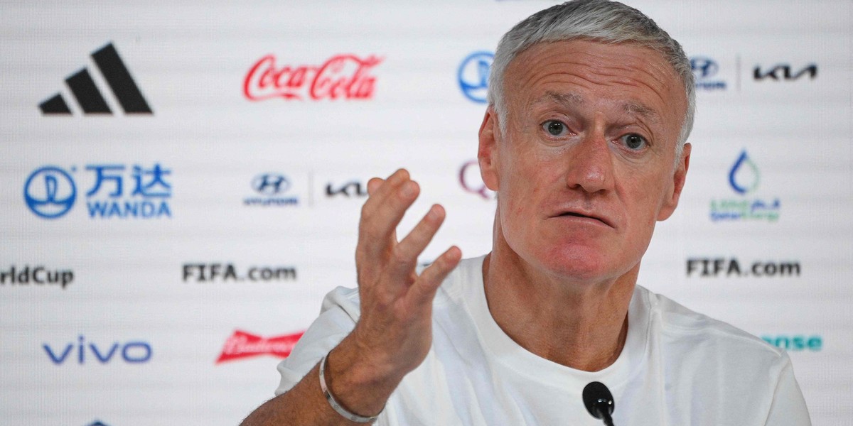 Didier Deschamps ma problemy przed meczem z Marokiem. 