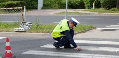 Ośmiolatek potrącony przy przejściu