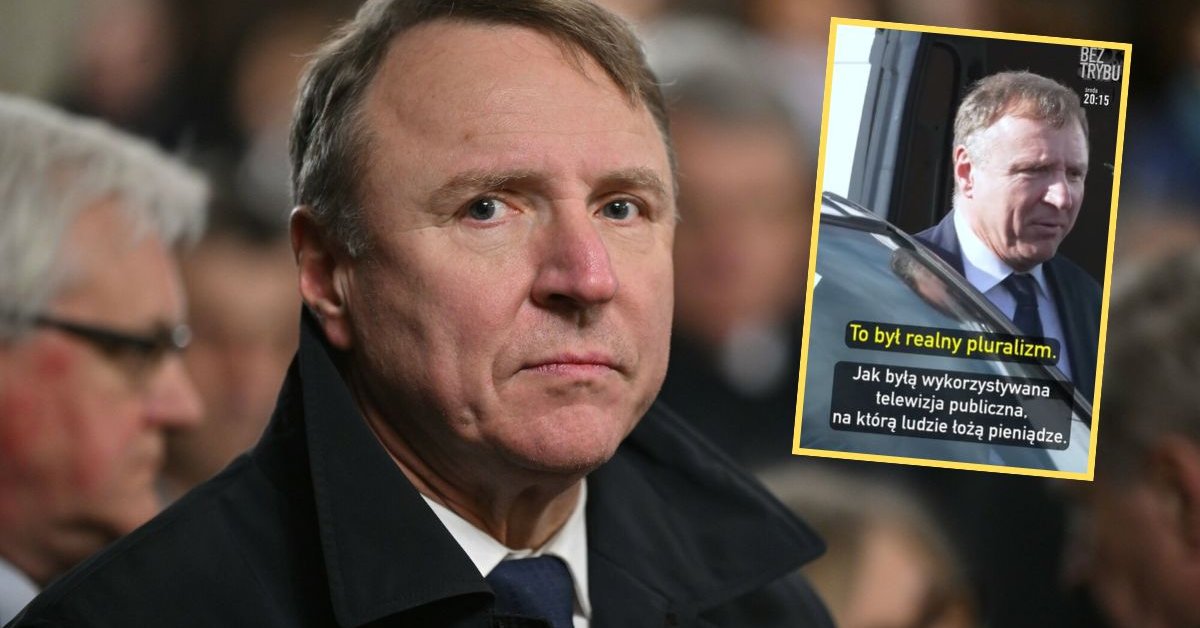 Jacek Kurski starł się z dziennikarką TVP. Najpierw się uśmiechał