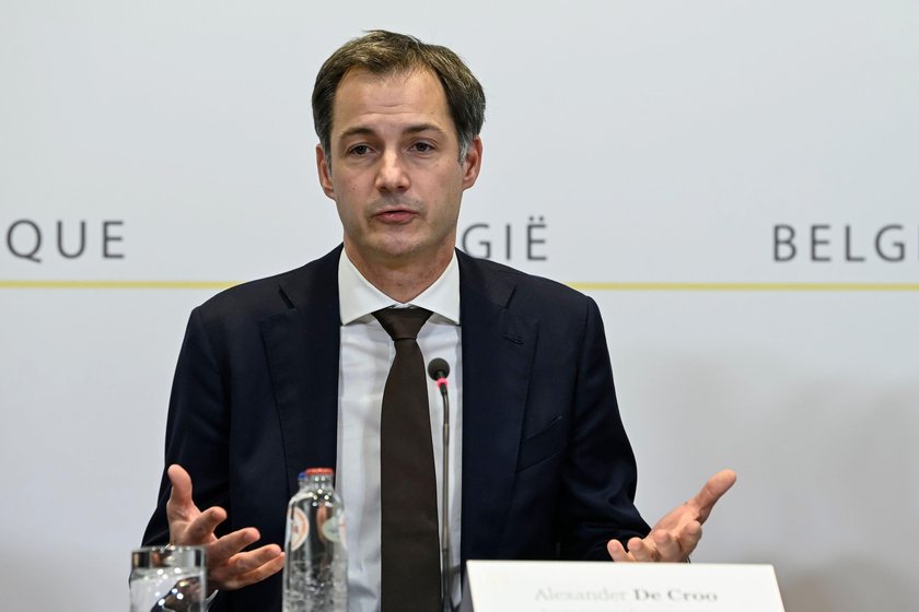 Premier Belgii Alexander De Croo