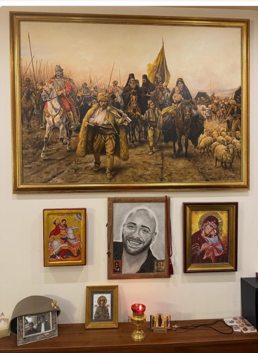 Darko Lazić poseban deo u kući posvetio pokojnom bratu