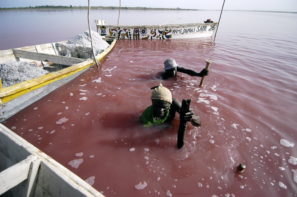 Lac Rose, Senegal