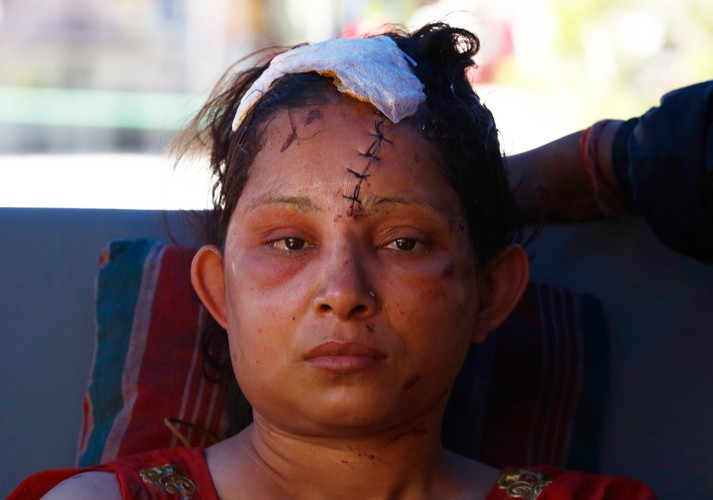 Ofiary trzęsienia ziemi w Nepalu