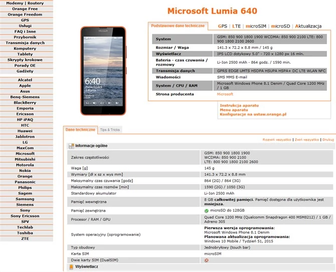 Właściciele Lumii 640 Windows 10 Mobile dostaną już w grudniu