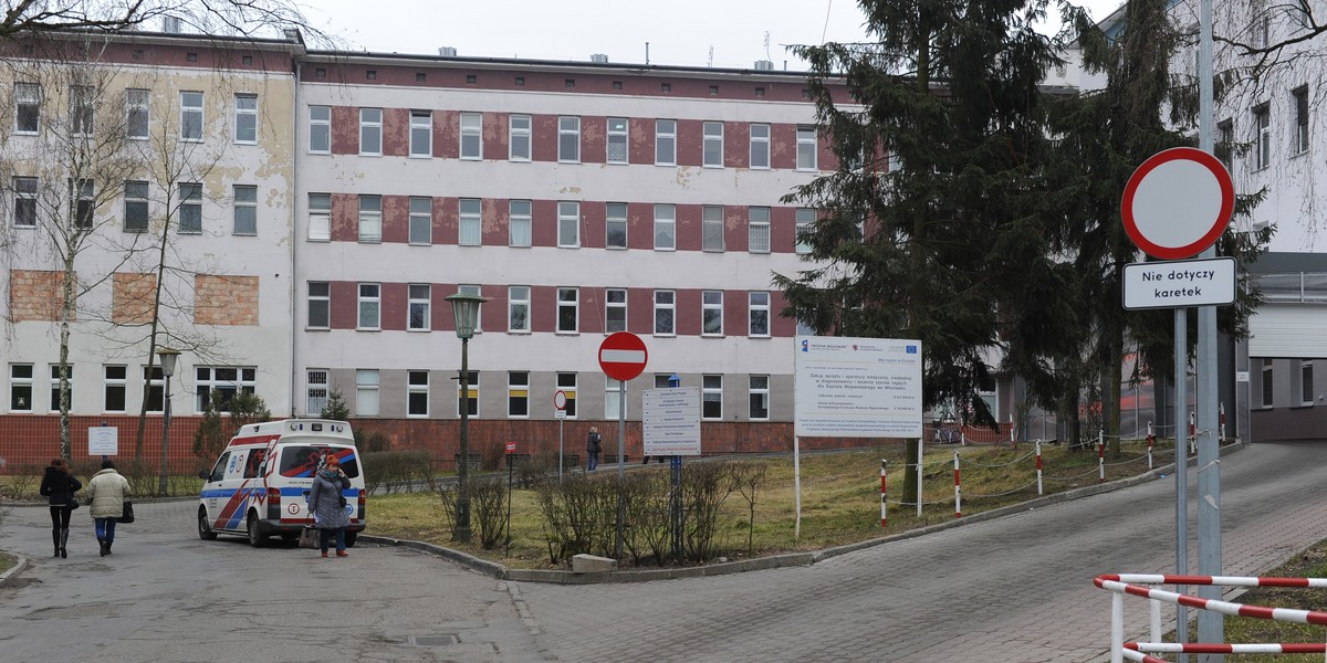 Szpital we Włocławku.