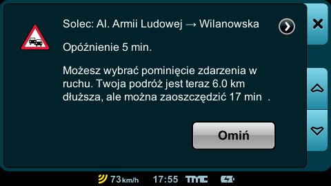 Podróżowanie z TMC po Polsce