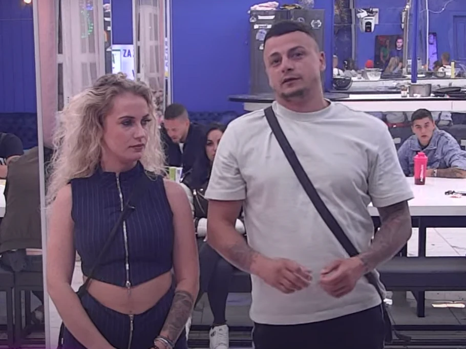 Milica Veličković i Borislav Terzić Terza (Foto: Screenshot TV Pink)