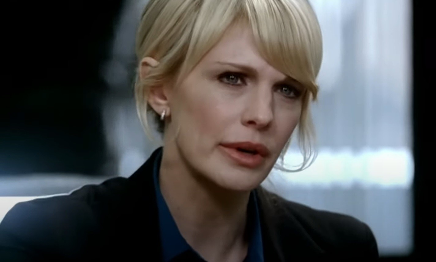 Americká herečka Kathryn Morris. 