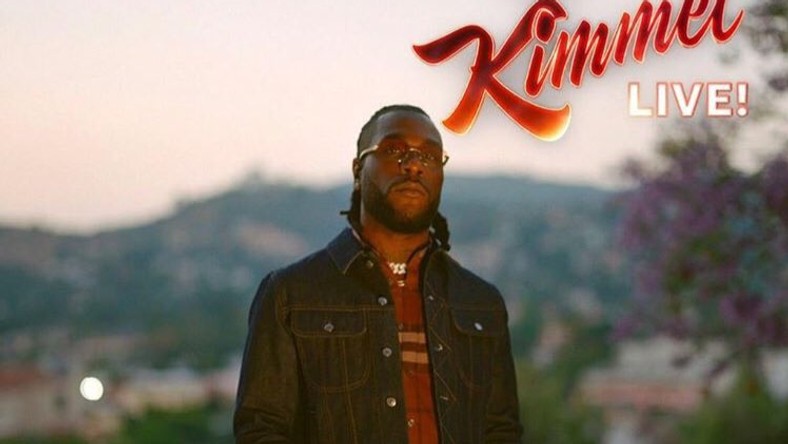 Burna Boy performs 'Anybody'on Jimmy Kimmel Live!