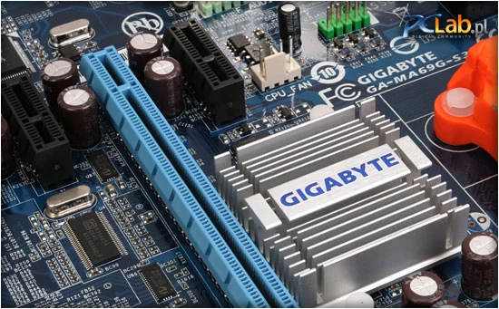 Gigabyte GA-MA69G-S3H – układ chłodzenia – mostek północny