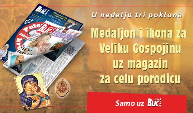 U nedelju uz "Blic" tri poklona