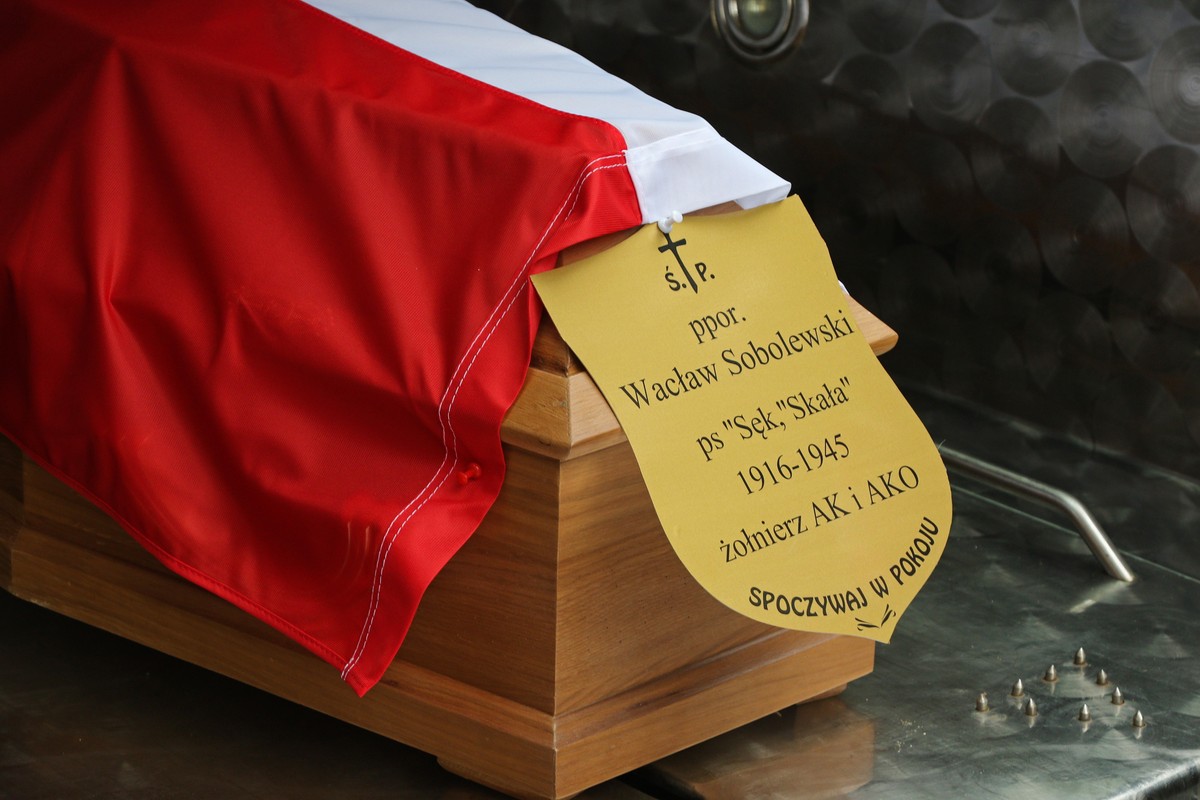 Pogrzeb ppor. Wacława Sobolewskiego
