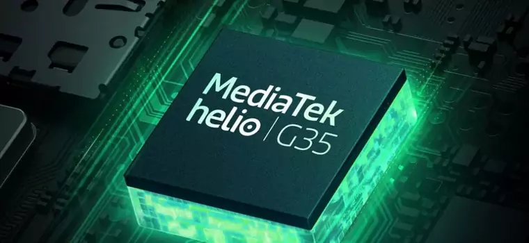 MediaTek Helio G25 i G35 oficjalnie. To układy do tanich smartfonów