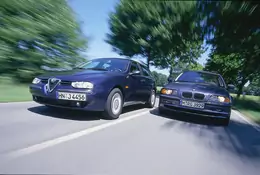 Alfa Romeo 156 2.0 Sportwagon kontra BMW 320i Touring - Kombi z dużymi ambicjami