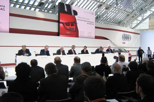 Audi - konferencja prasowa