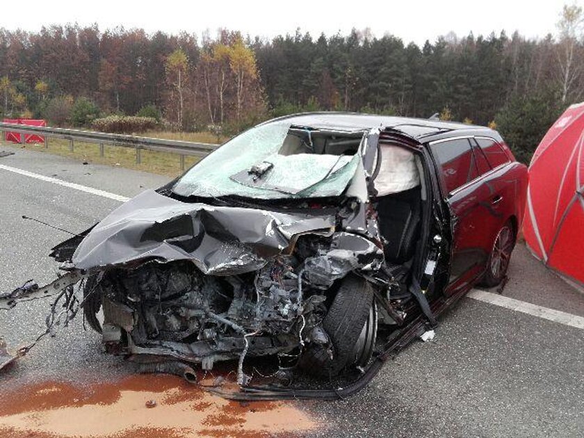 Mierzęcice: Wypadek na S1. Trzy osoby nie żyją