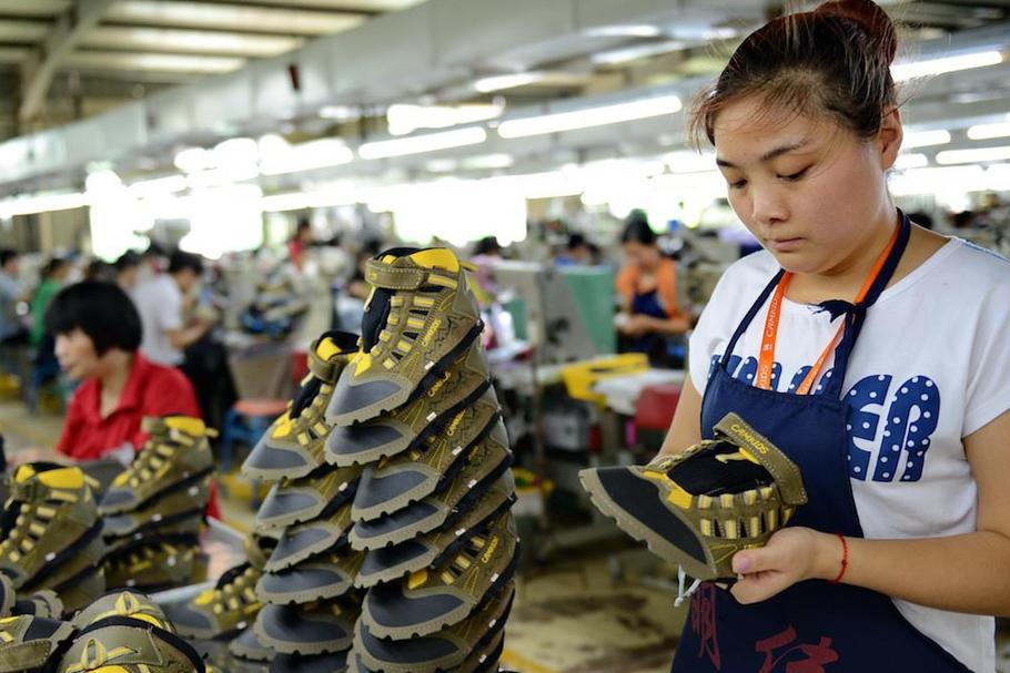 Chiny produkcja butów