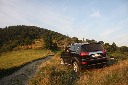 Peugeotem 4007 po Beskidzie żywieckim