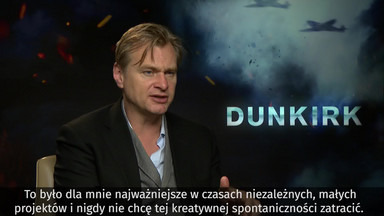 Christopher Nolan: "Dunkierka" odcisnęła na mojej psychice piętno