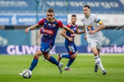 Druga połowa meczu w Gliwicach rozgrzała kibiców [WIDEO]