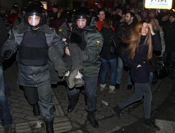 Rosja wybory protesty opozycja policja 5